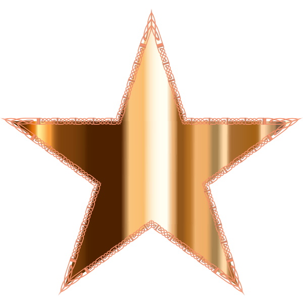 SVG Celtic Knot Star
