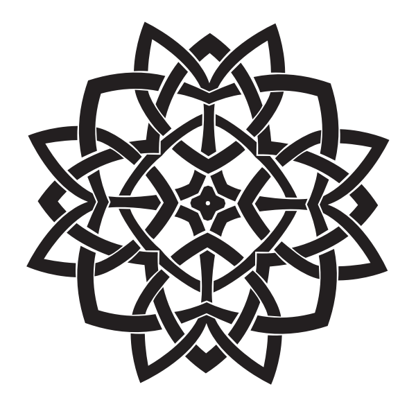 SVG Celtic shape design