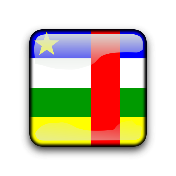 SVG Central African Republic vector button