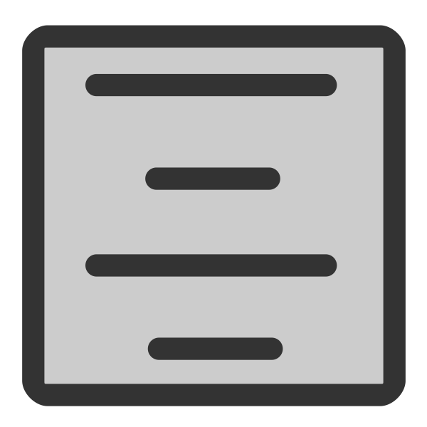 SVG Centre adjust icon