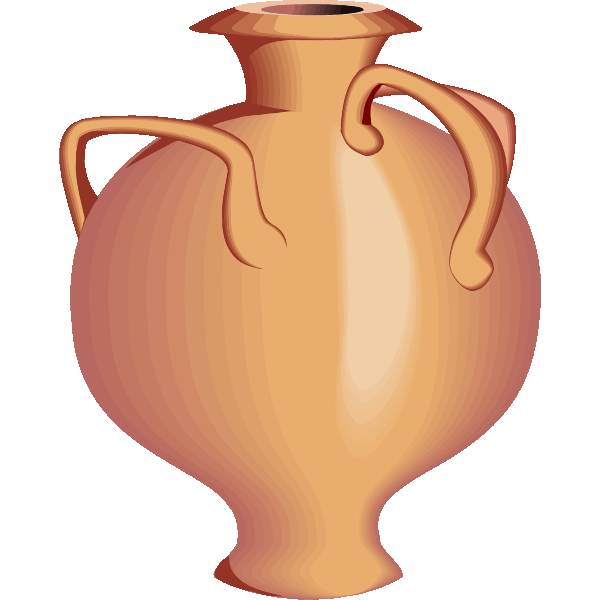 SVG Ceramic pot