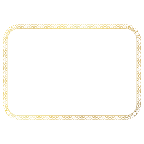 SVG Certificate Border 2 A4 size