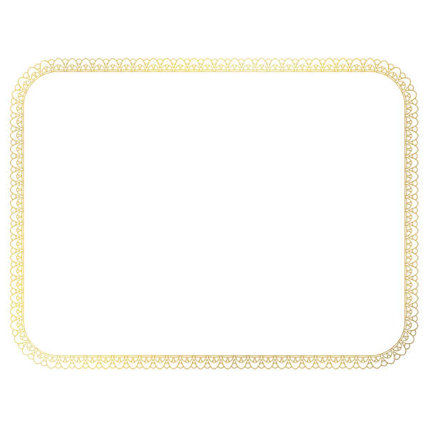 SVG Certificate Border 2 US size