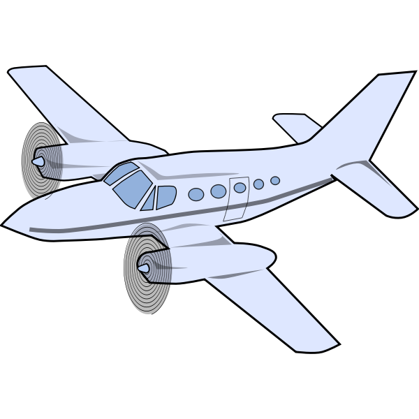 SVG Cessna airplane