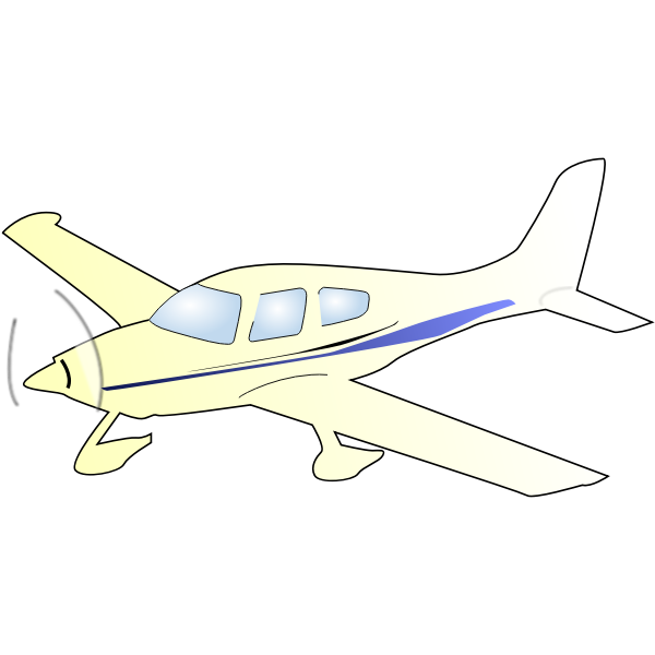SVG Cessna Plane
