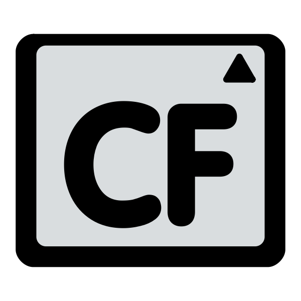 SVG CF vector icon