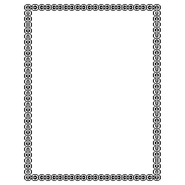 SVG Chain border