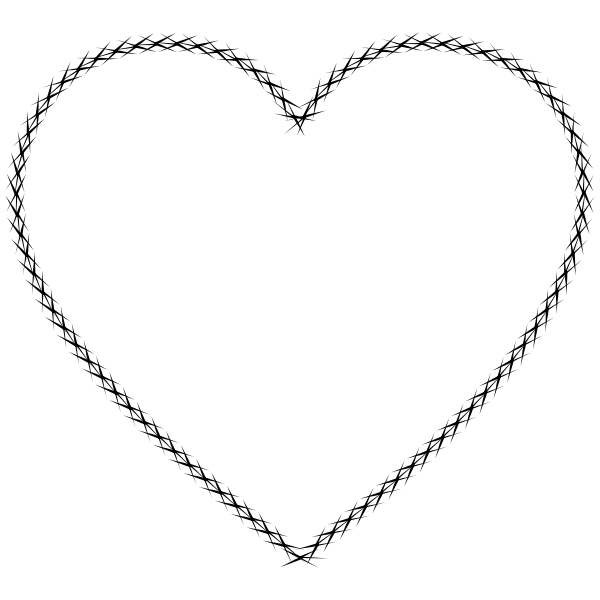 SVG Chain heart