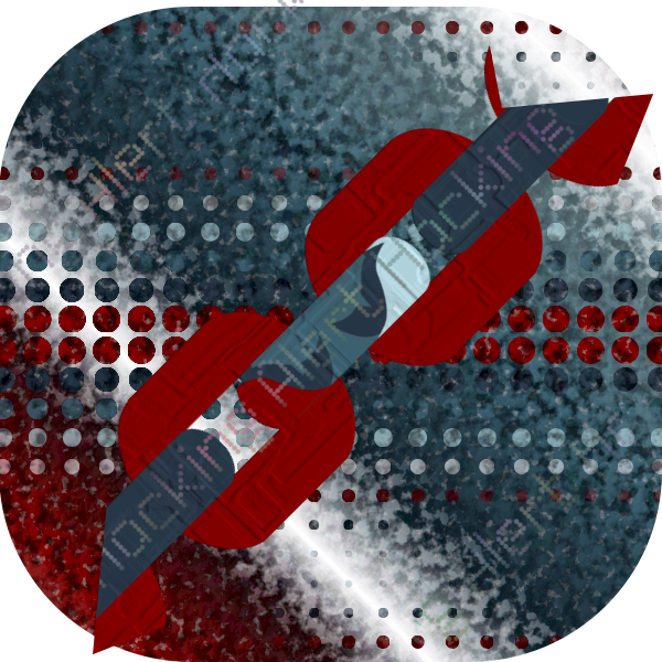 SVG Chain security abstract concept