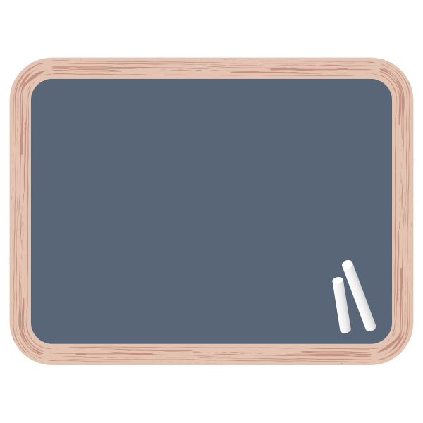 SVG Chalk slate
