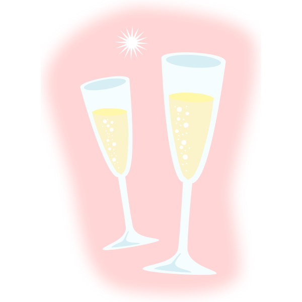 SVG Champagne vector image