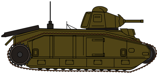 SVG Char B1 bis tank