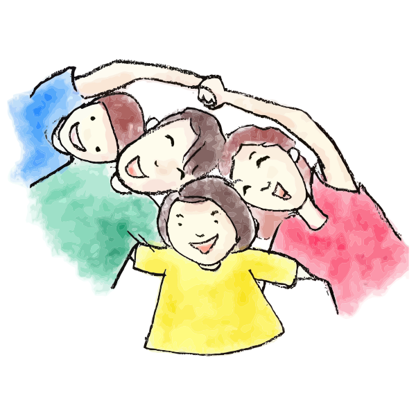 SVG Charcoal and watercolor family