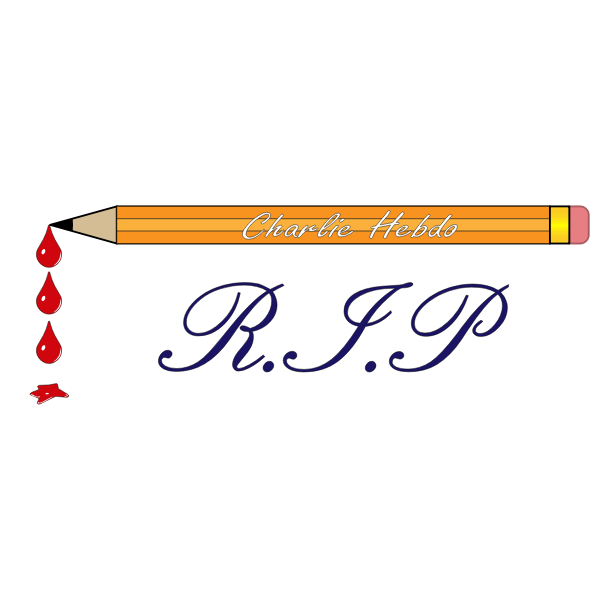 SVG Charlie Hebdo RIP
