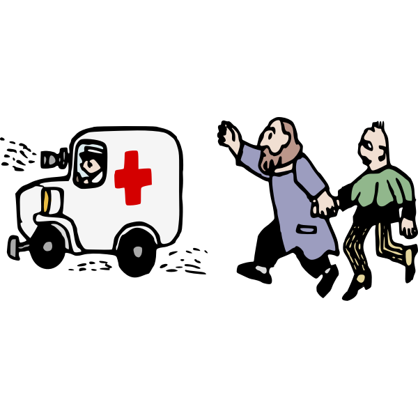 SVG Chasing an Ambulance