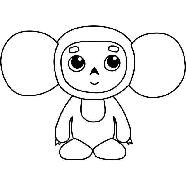 SVG Cheburashka