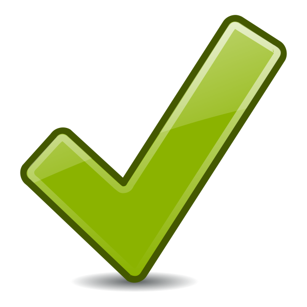 SVG Check mark