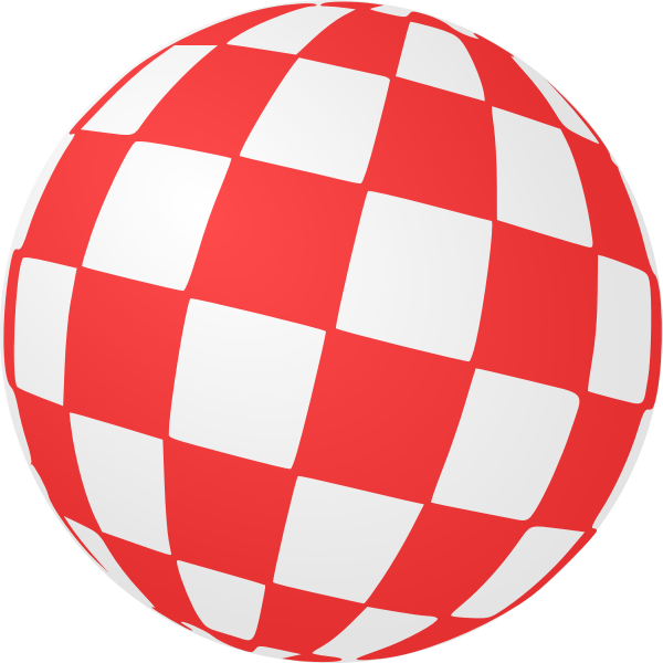 SVG Checkered ball
