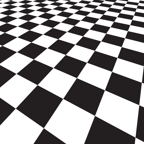 SVG Checkered pattern black and white