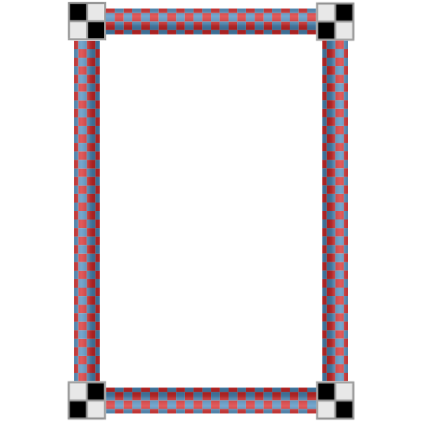 SVG Checkered Tube