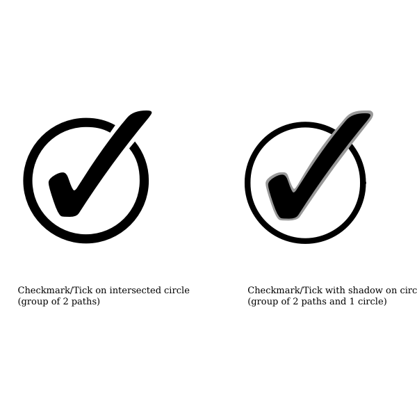 SVG checkmarkoncircle