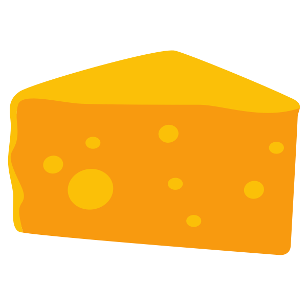 SVG Cheddar slice