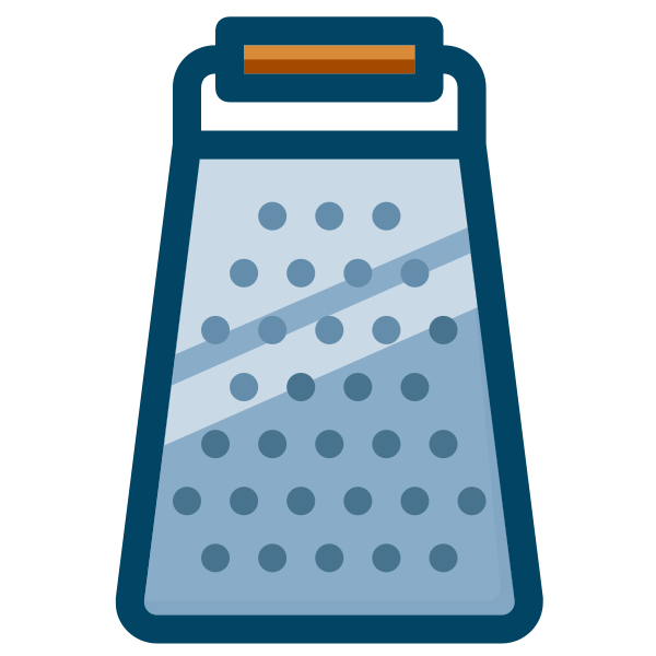 SVG Cheese grater