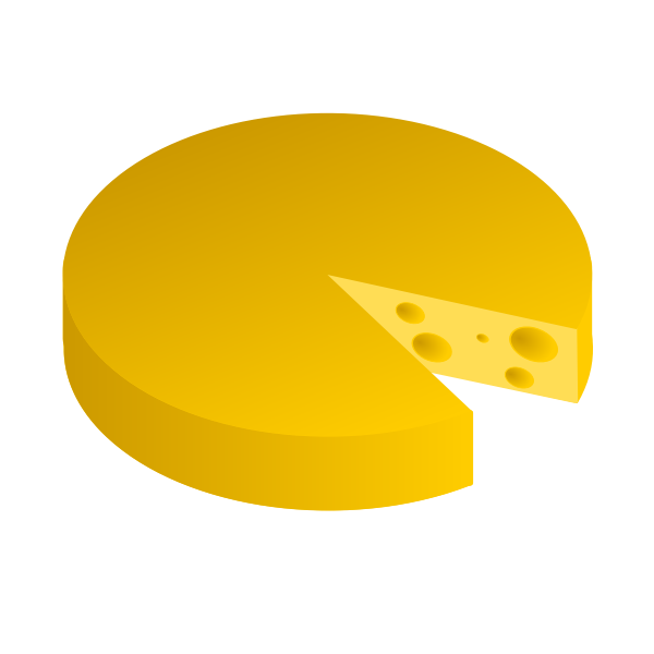 SVG Cheese vector graphics