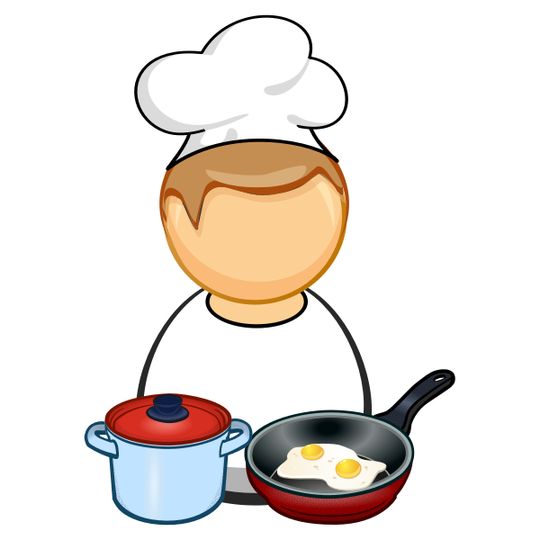 SVG Chef cooking