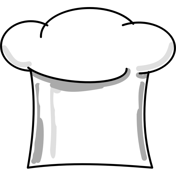 SVG Chef039s hat