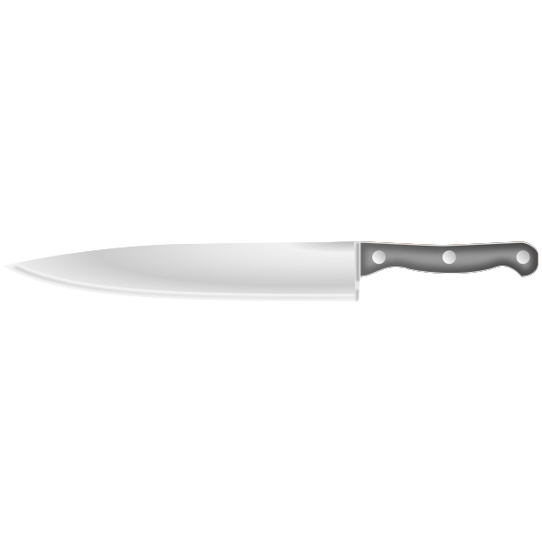 SVG Chef039s knife Cuchillo de chef