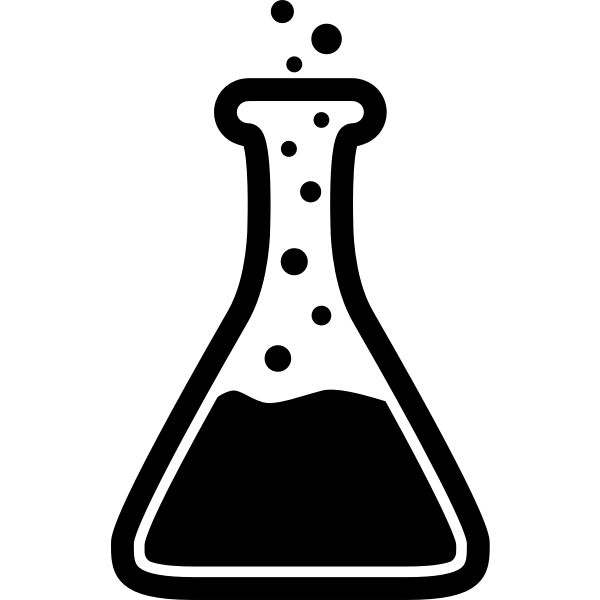 SVG Chemical beaker