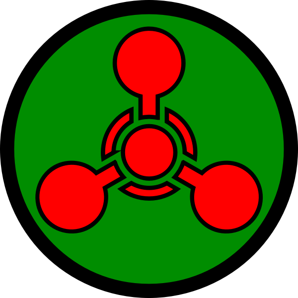 SVG Chemical symbol clip art