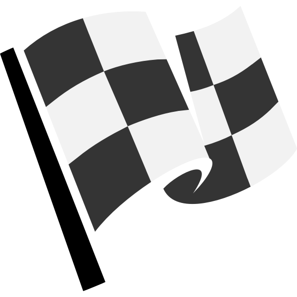 SVG Chequered flag