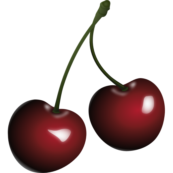 SVG Cherries pair