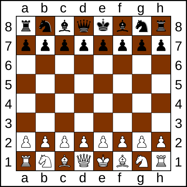 SVG chess board