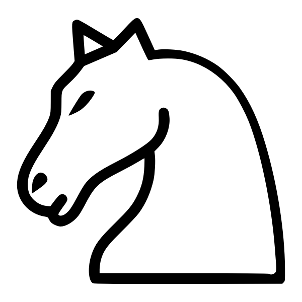 SVG Chess knight