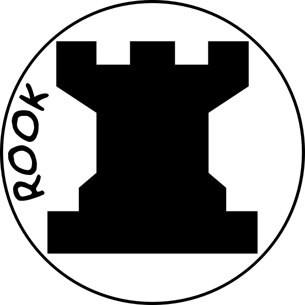 SVG Chess piece black symbol