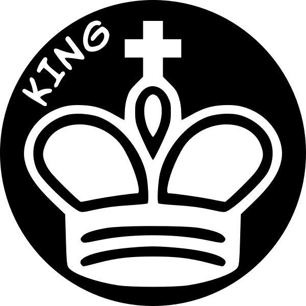 SVG Chess Piece with name vector image