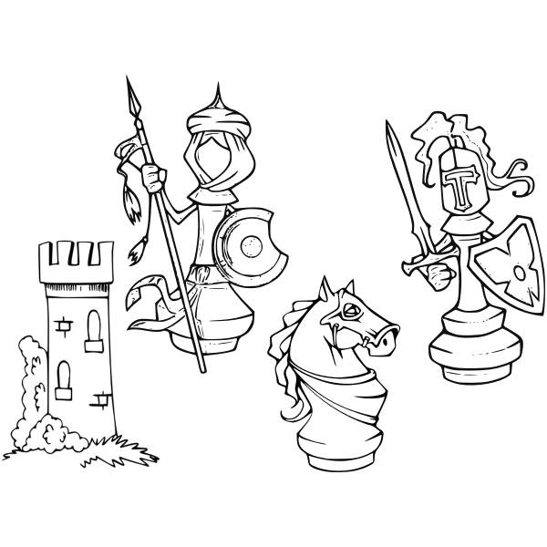 SVG Chess pieces