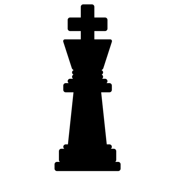 SVG Chesspiece - king