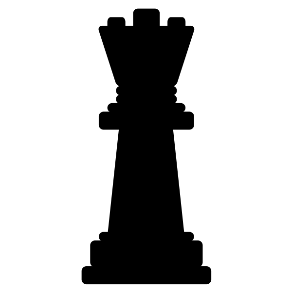 SVG Chesspiece - queen