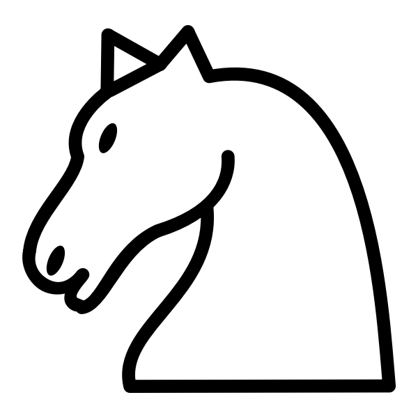 SVG cheval