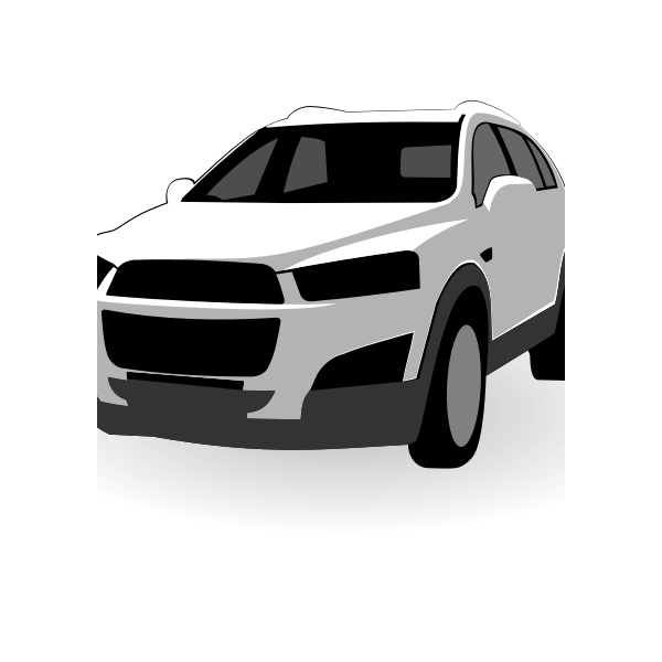 SVG Chevrolet Captiva vector