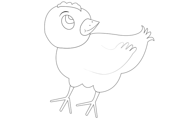 SVG chicken-001-vector-coloring