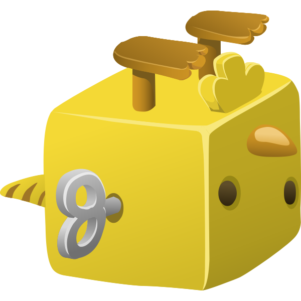 SVG Chicken cube