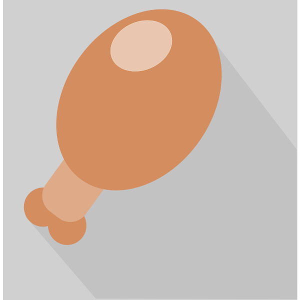 SVG Chicken drumstick