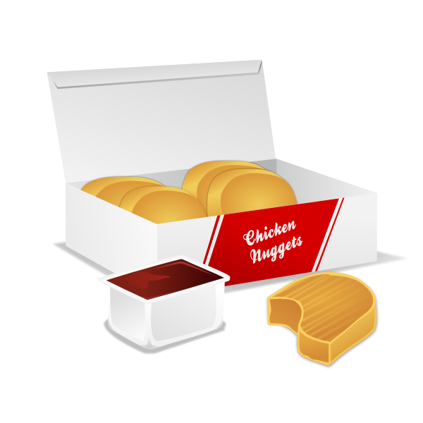 SVG Chicken nuggets