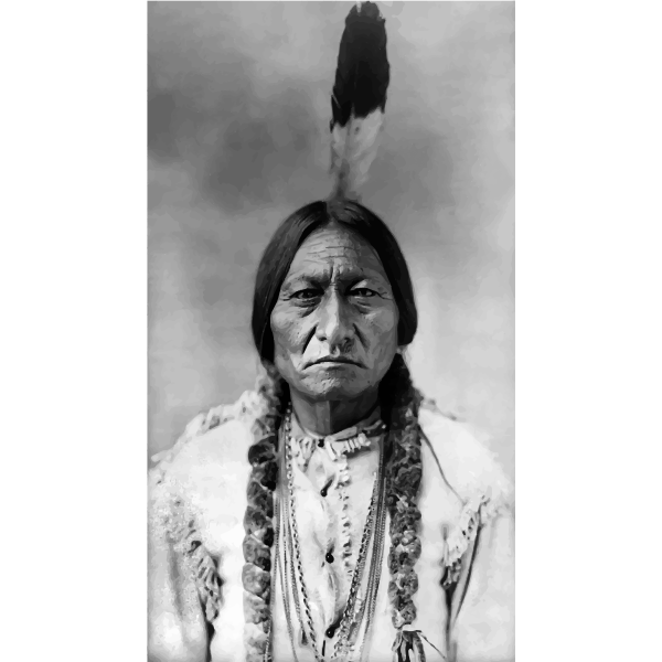 SVG Chief Sitting Bull