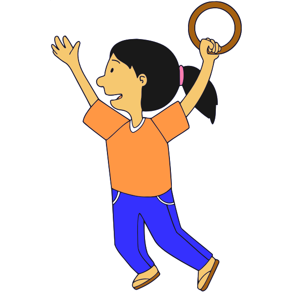 SVG Child in a play